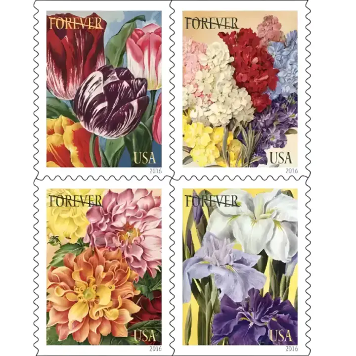 🎁[US FREE SHIPPING]100PCS-Botanical Art 2016