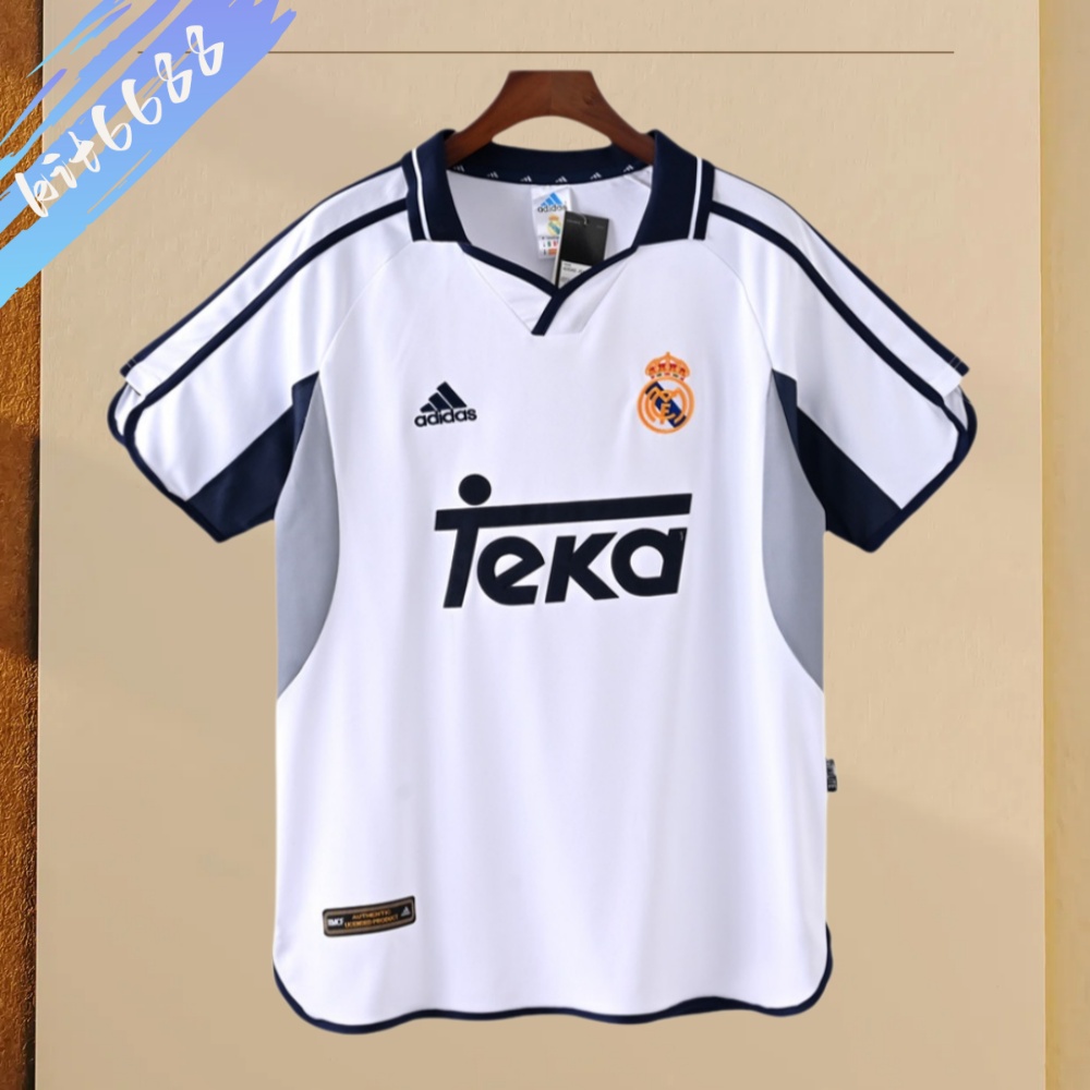 2000/2001 Real Madrid Home Retro Football Shirt