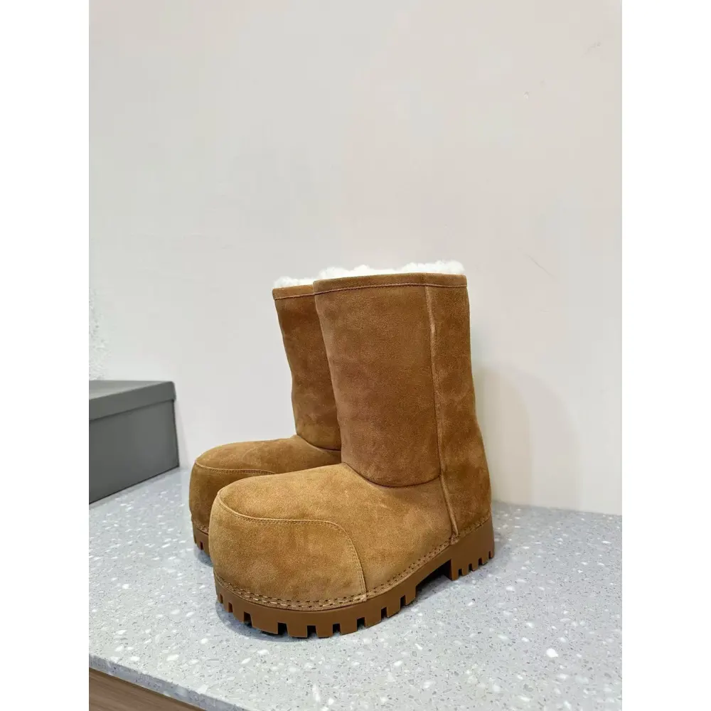 Balenciaga Brown Alaska Low Boot PB 241028