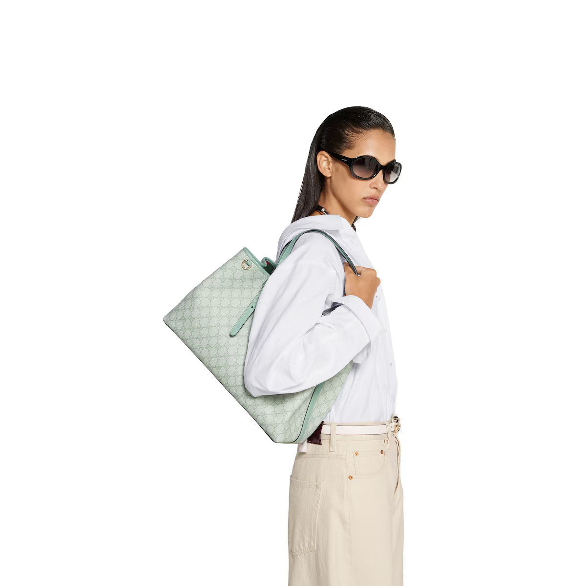 GG Emblem medium tote bag