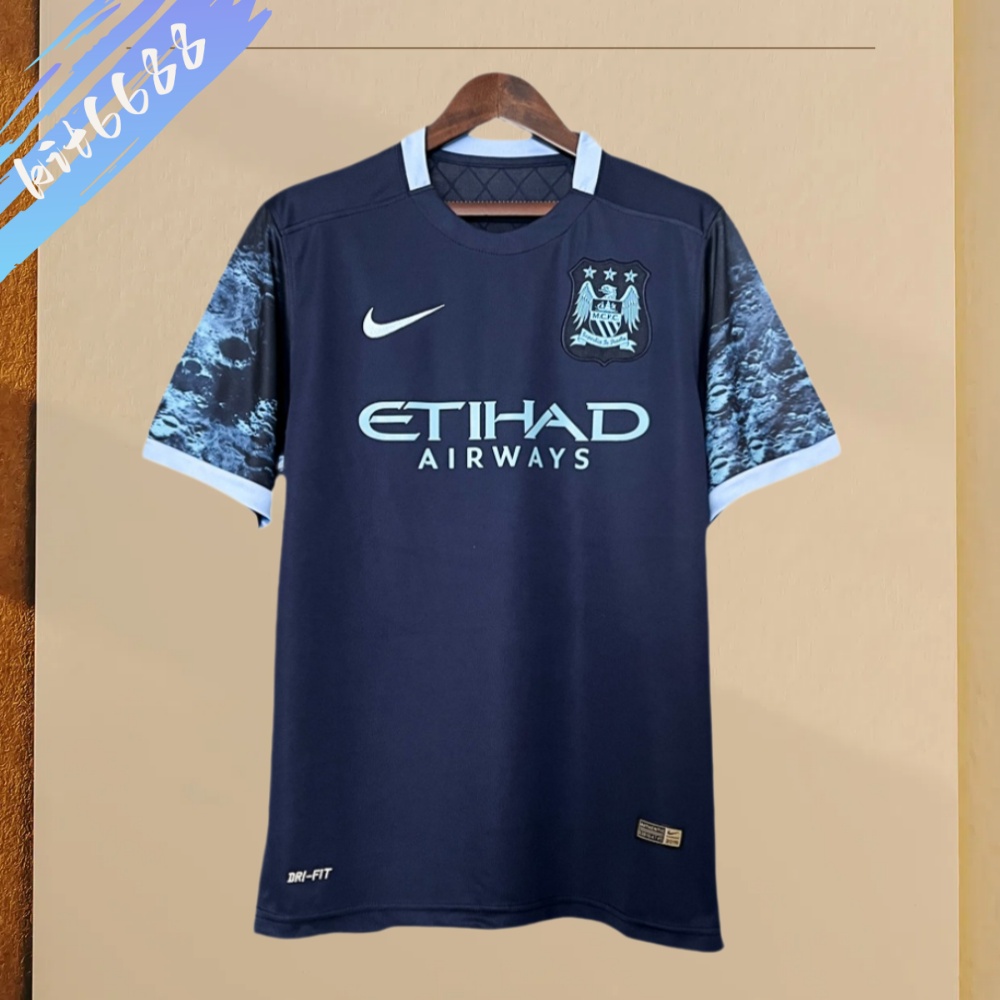 2015/2016 Manchester City Retro Away Football Shirt
