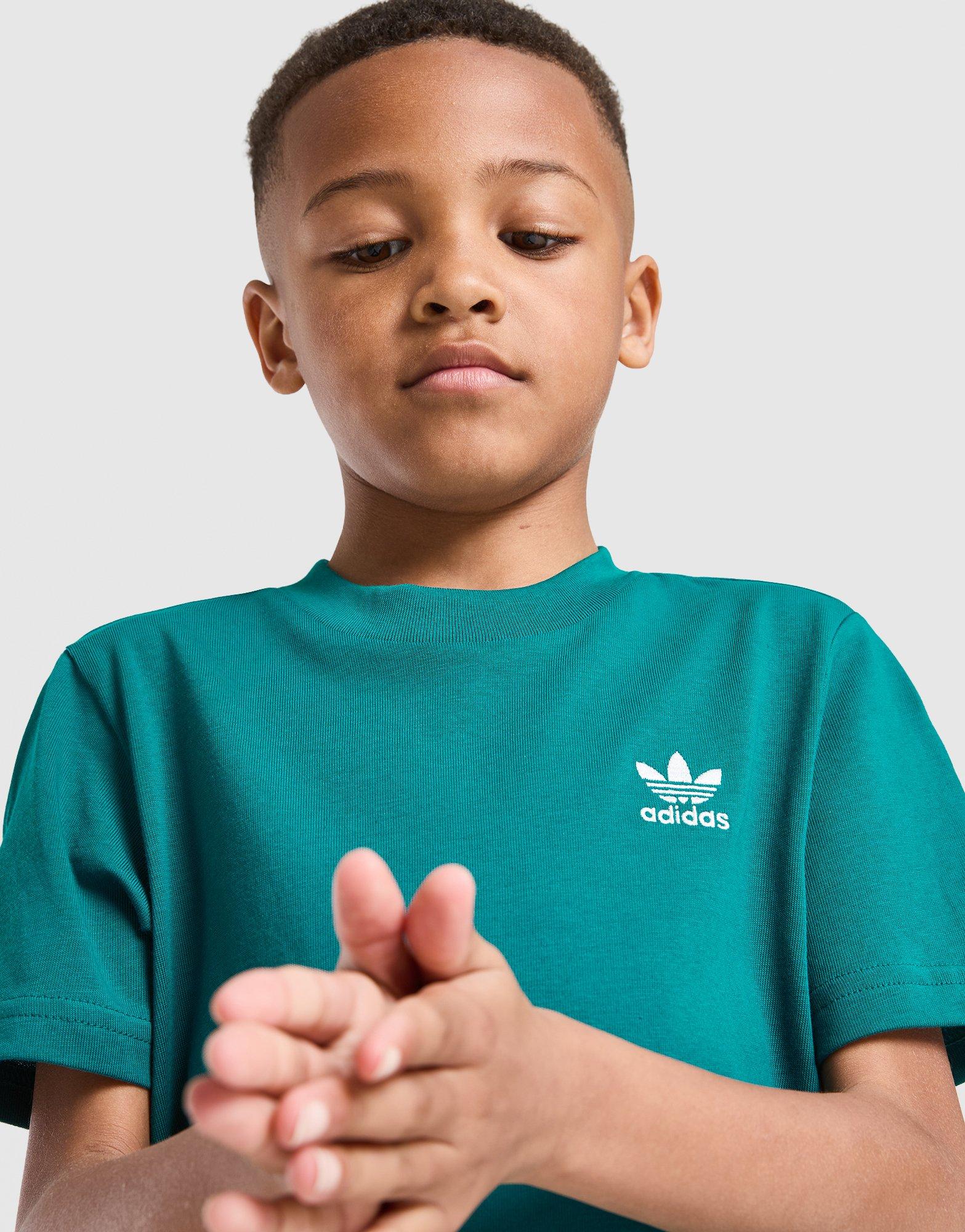 adidas Originals Trefoil Essentials T-Shirt/Shorts Set Children