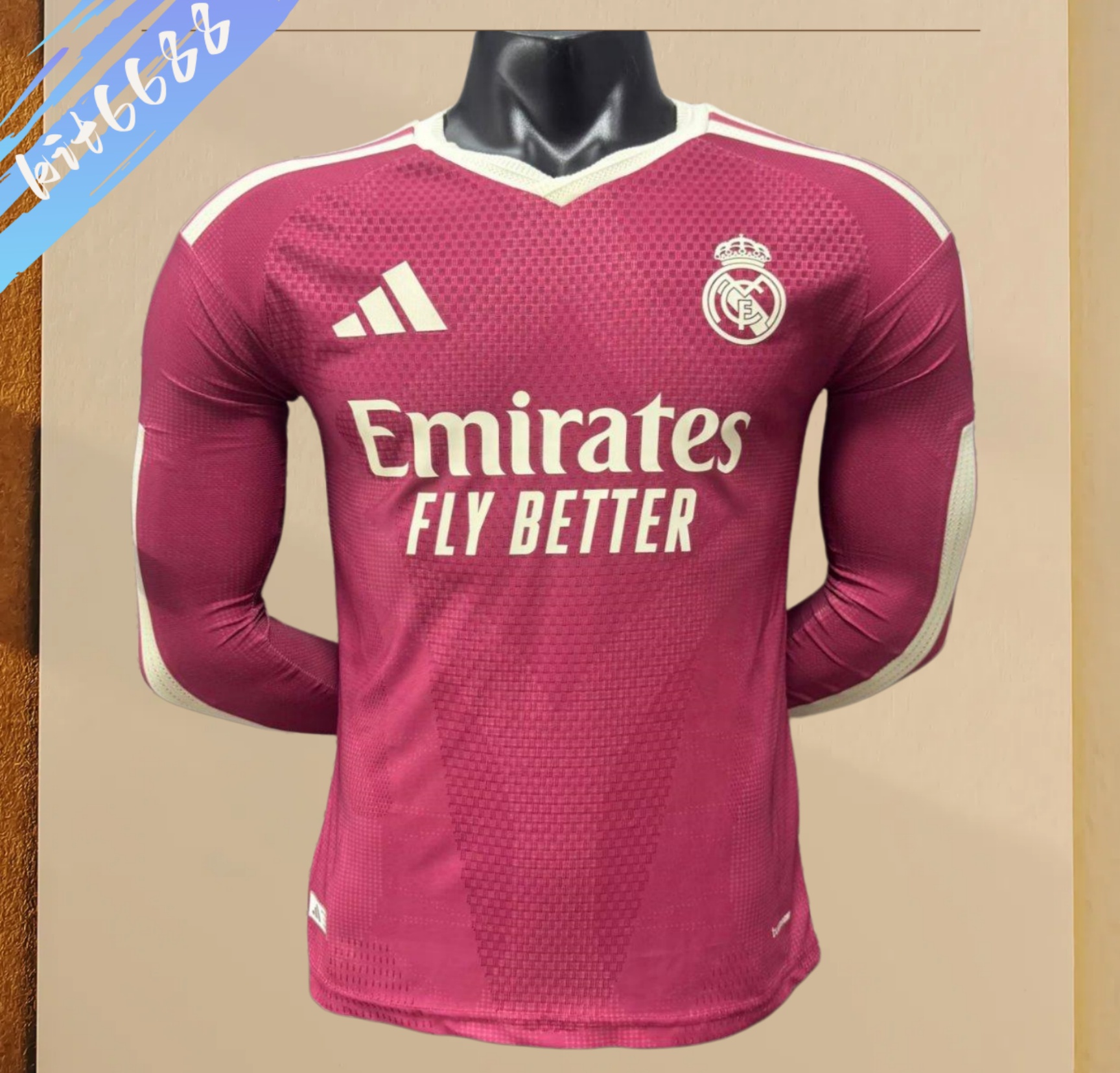 2026/2027 Real Madrid Third Away Long Sleeve Football Shirt (Player version）