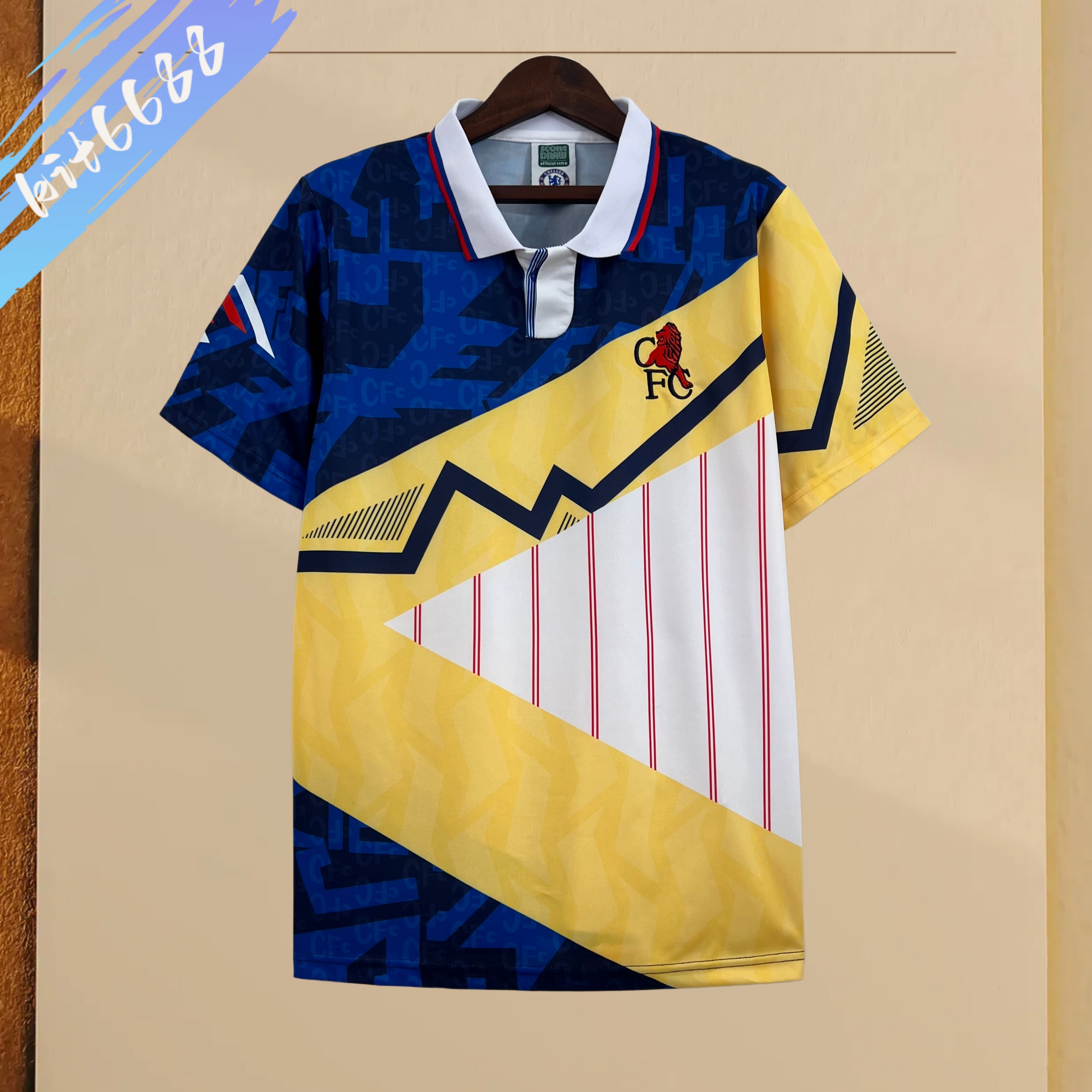 1990 Chelsea Retro Football Shirt