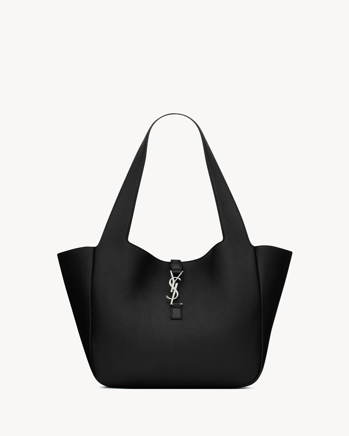 le 5 à 7 bea in grained leather BLACK