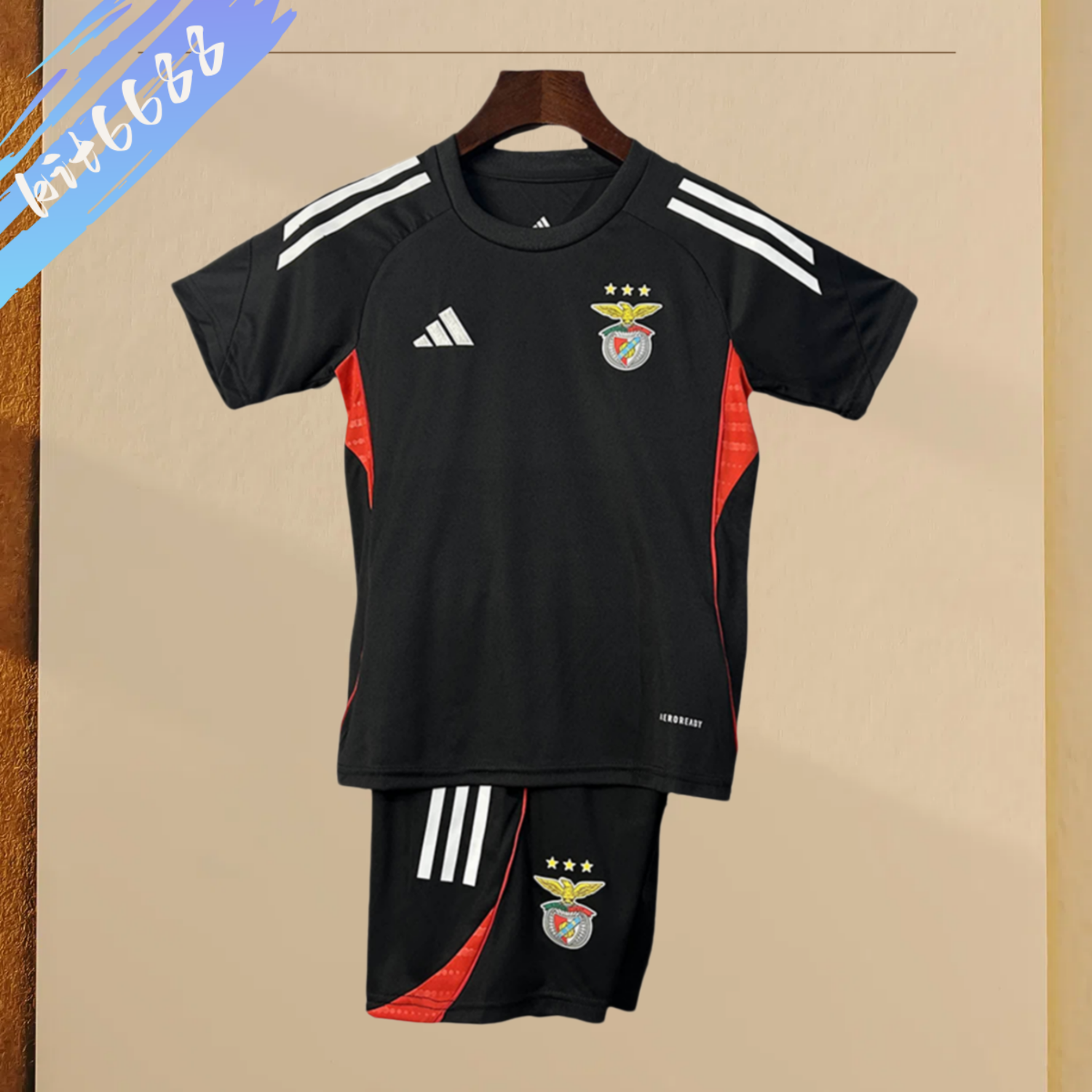 2025/2026 Benfica Football Club Pre-match Training Football Shirt（Kids Kit socks）