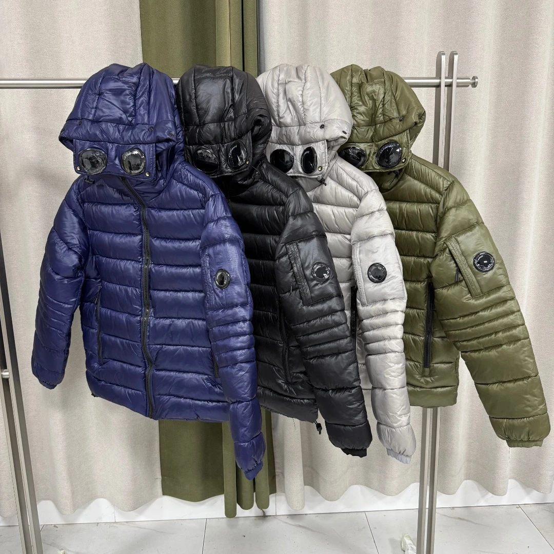C.P. COMPANY Hat Lightweight Windproof Horizontal-Quilted Utility Padded Jacket