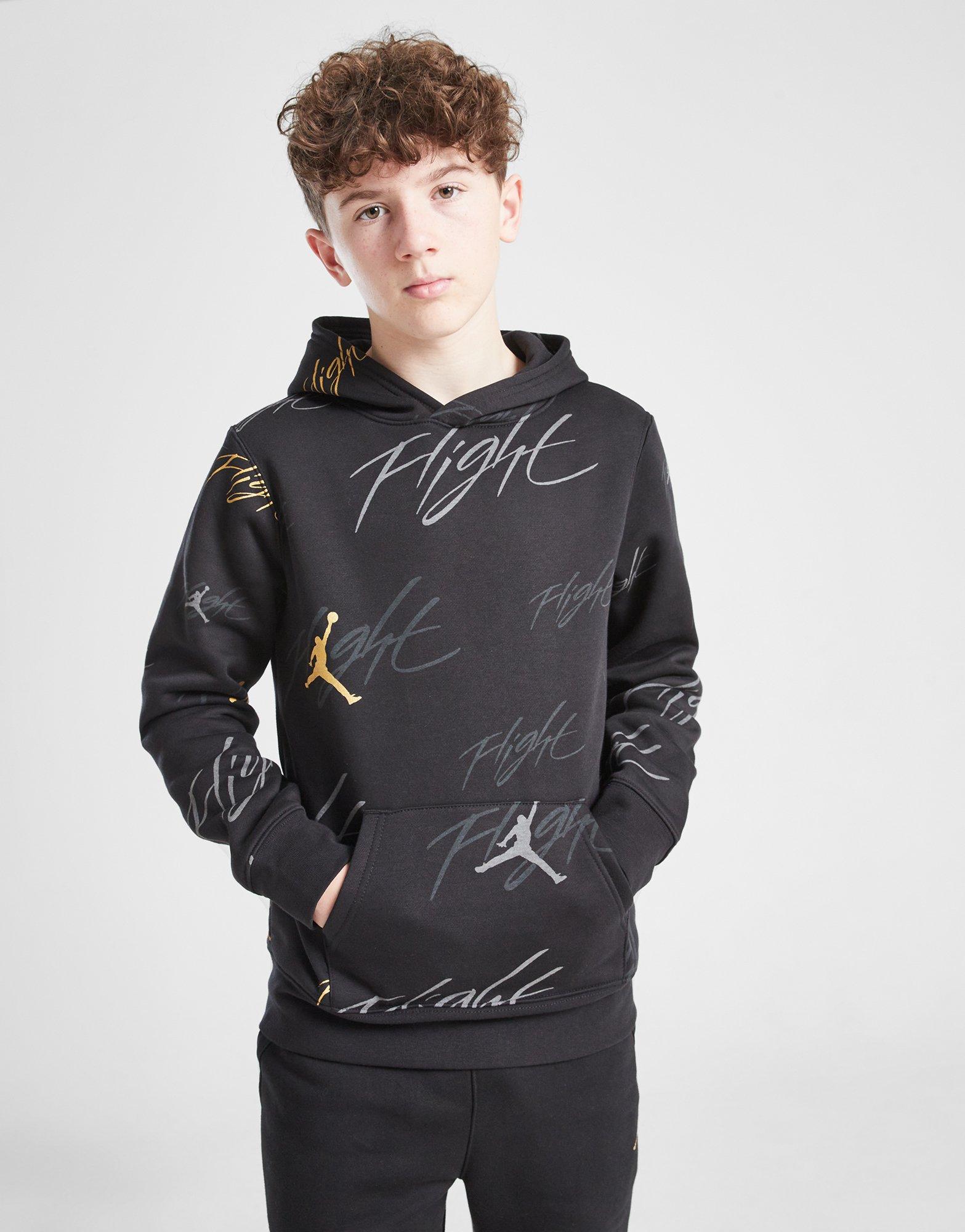 Jordan All Over Print Flight Hoodie Kinder