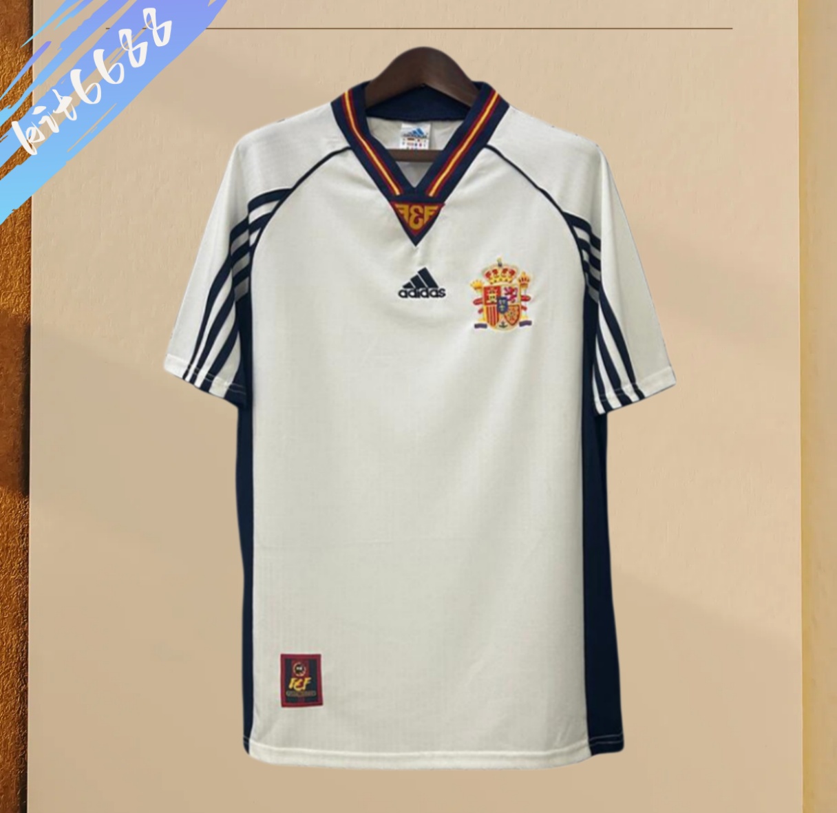 1998 Spain Away Retro Football Shirt