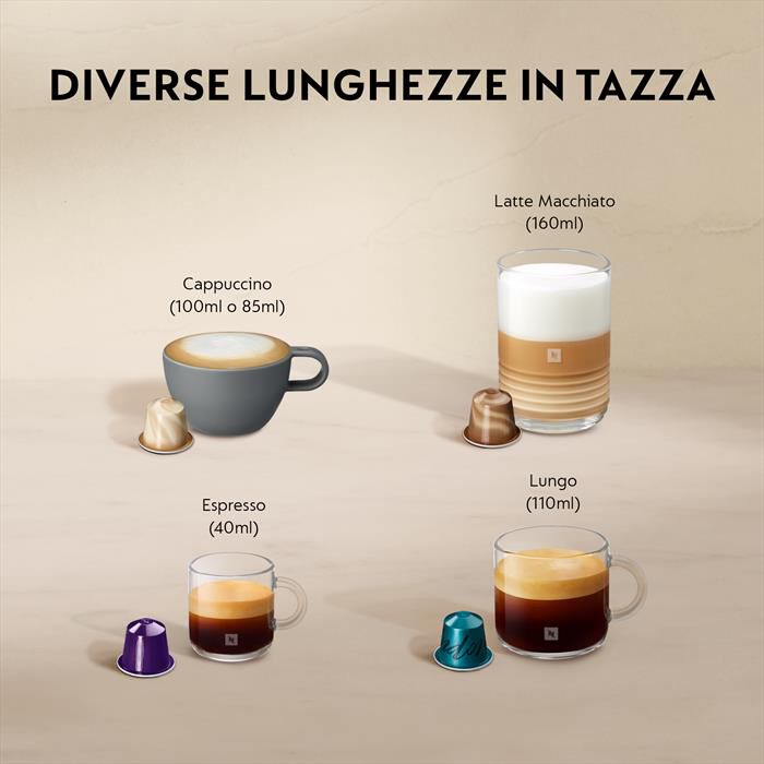 DE LONGHI - NEW LATTISSIMA ONE NESPRESSO EN510.W-Bianco