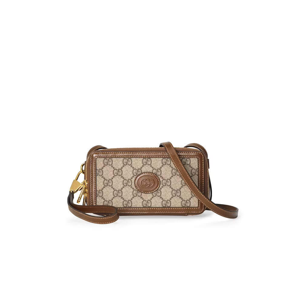 Mini bag with Interlocking G