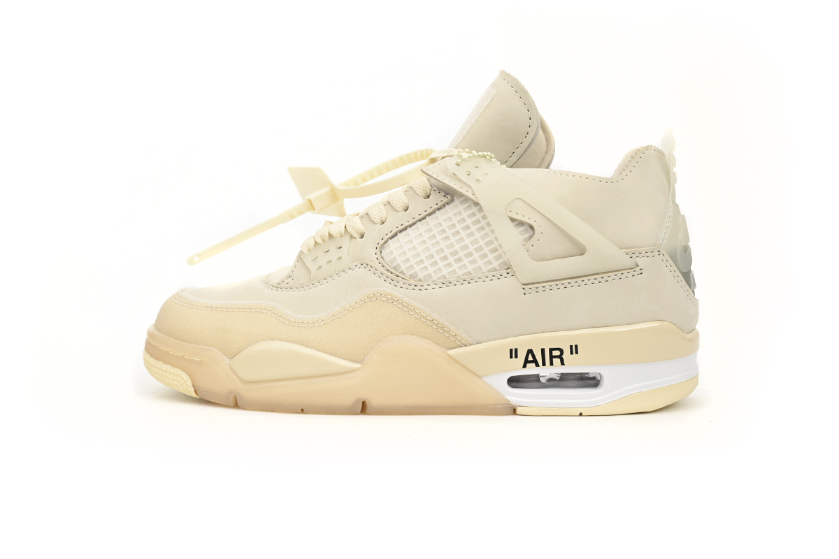 Air Jordan 4 Retro Off-White Sail  CV9388-100
