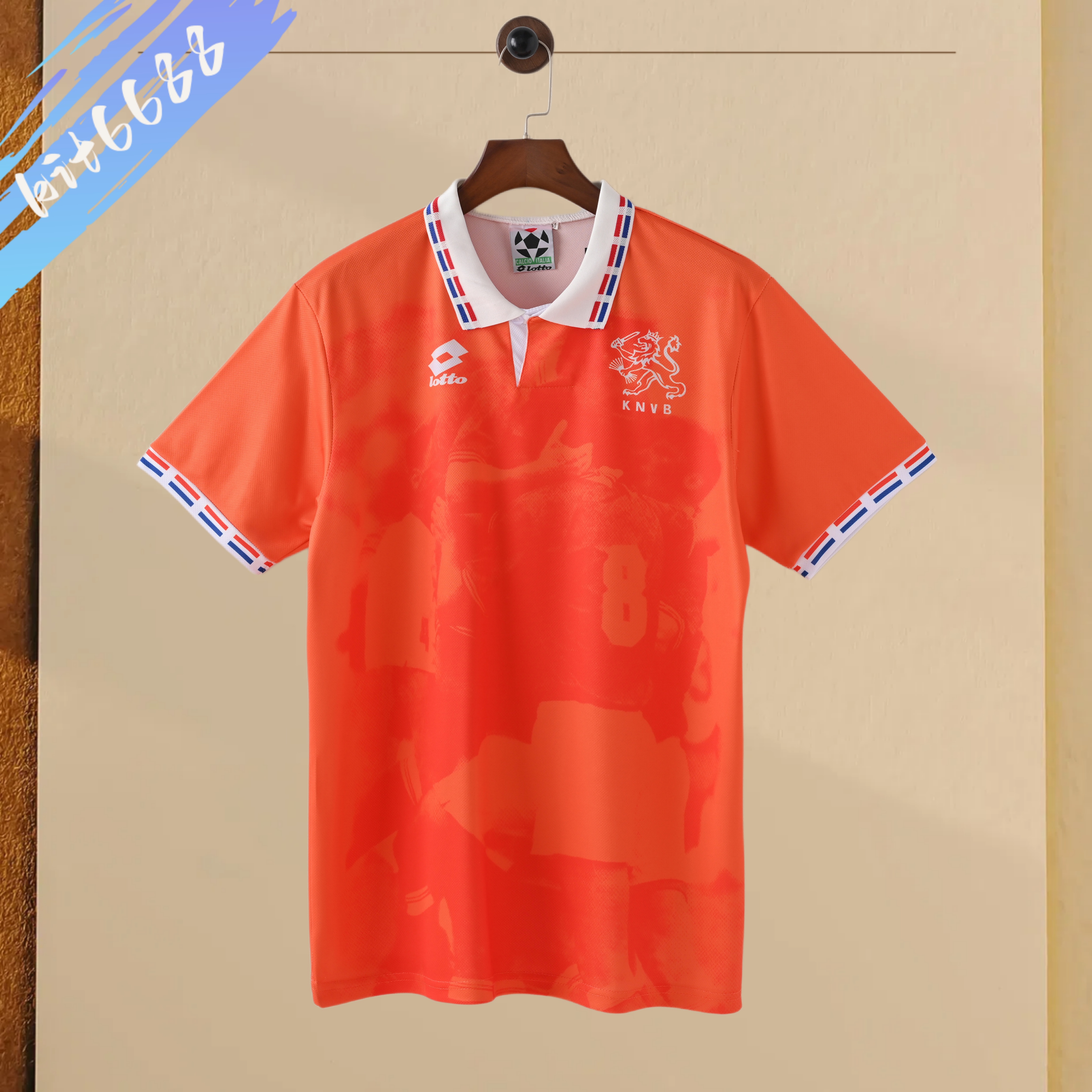 1996 Netherlands home Retro Football Shirt