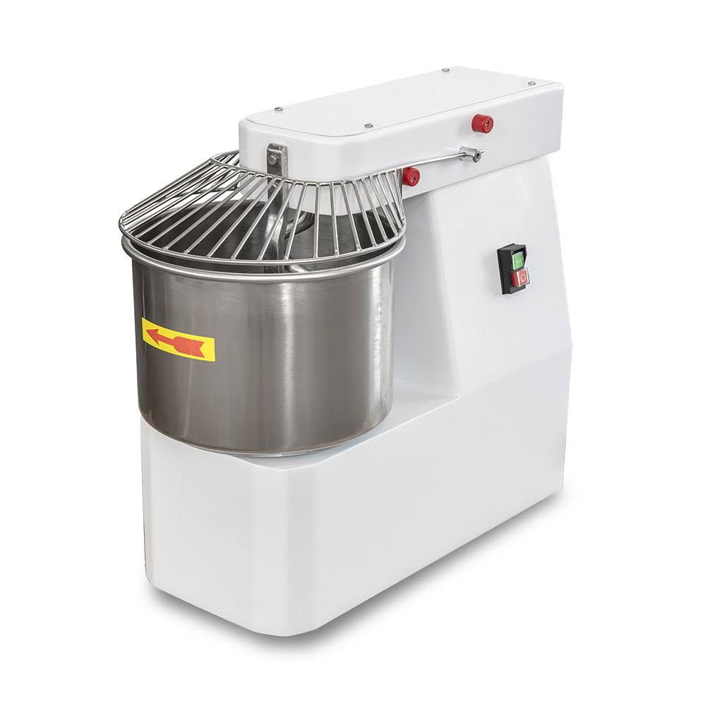 Impastatrice A Spirale Professionale Monofase Testa Fissa 6 Kg / 7 Lt