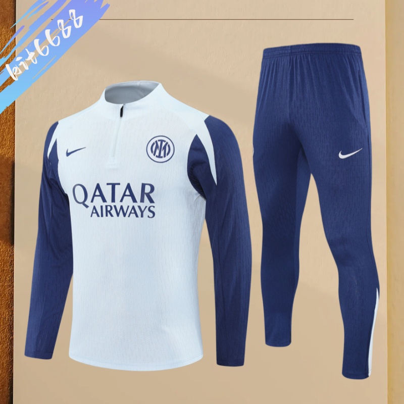 25/26 Inter Milan Half Pull Training Uniform (adult Kids Kit)