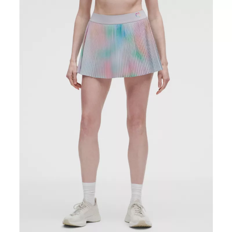 RePleat High-Rise Pleated Tennis Skirt Pride
