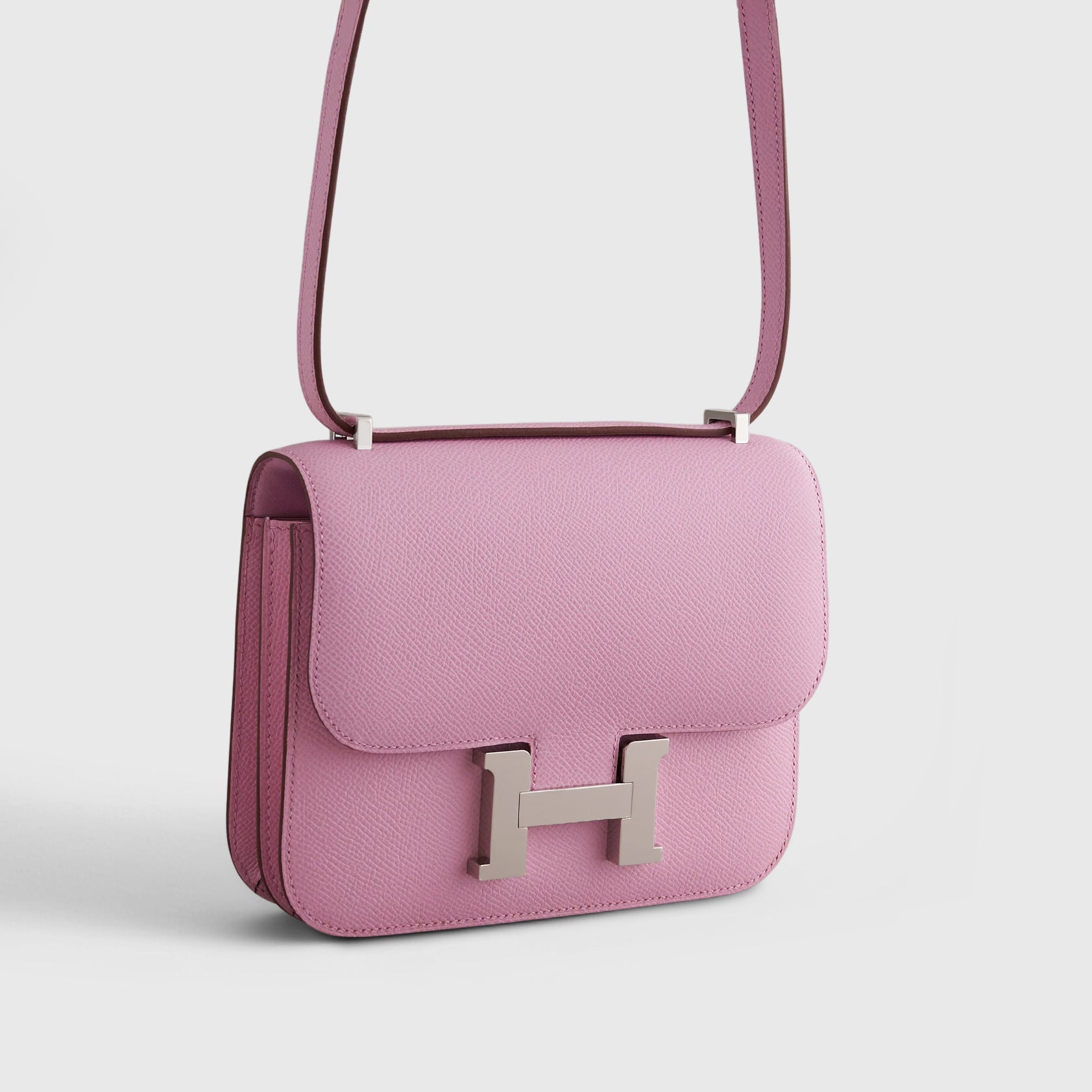 Hermès Constance 18 Epsom Mauve Sylvester Palladium Hardware