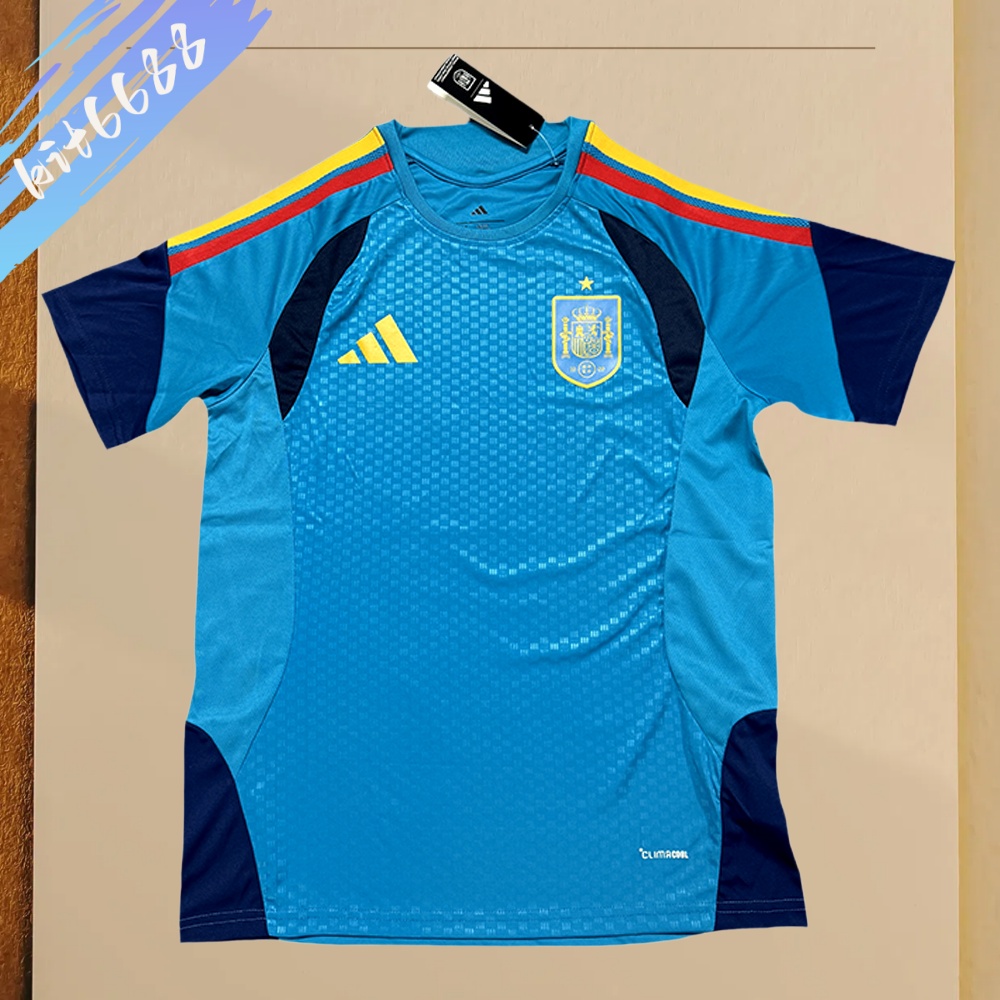 2026 Spain Pre-match Training Football Shirt (Fan Edition)