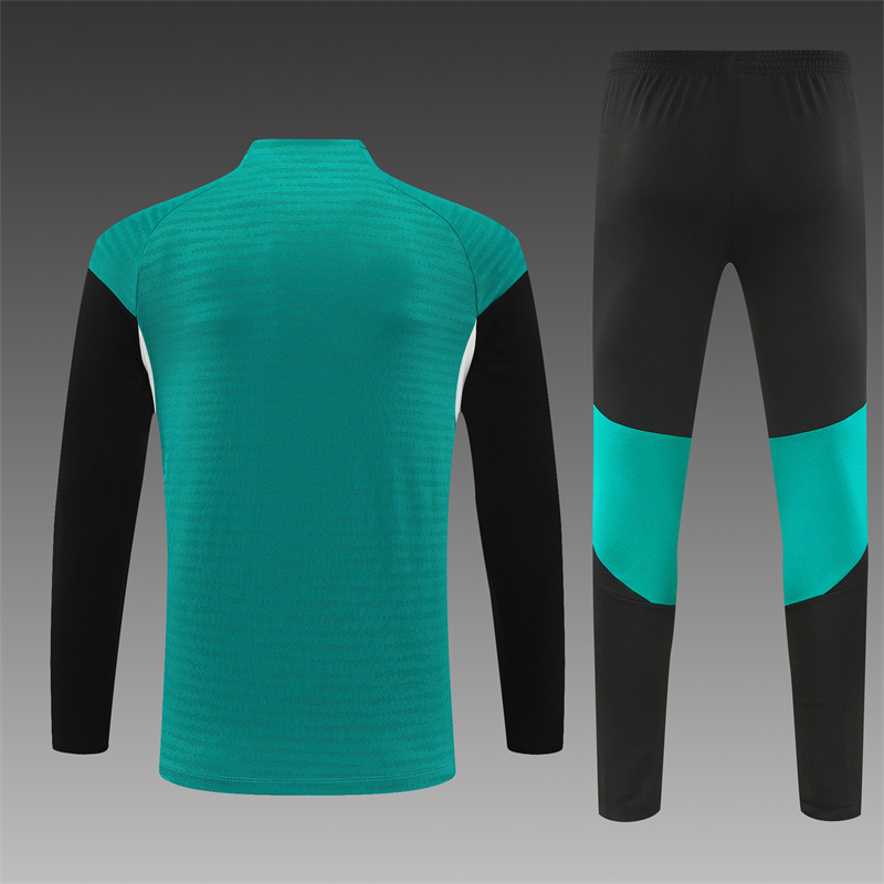 25/26 Liverpool green Half Zip Training Kit (Adult Kids Kit)