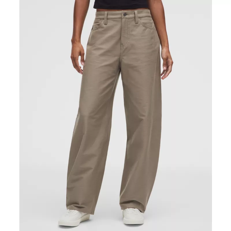 EasyFive Low-Rise Barrel-Leg Pant Regular