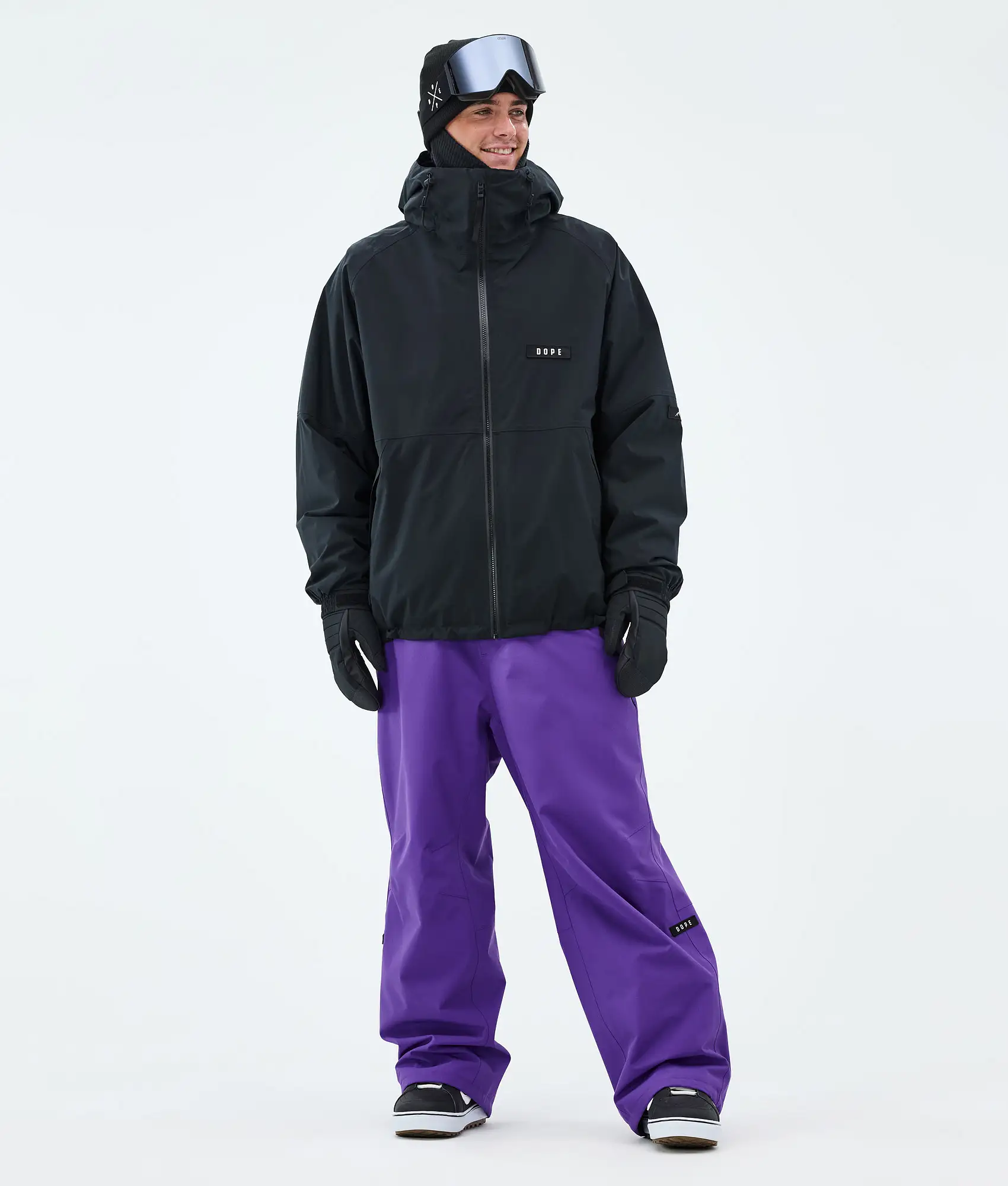 Big Snowboard Pants Men Vivid Purple