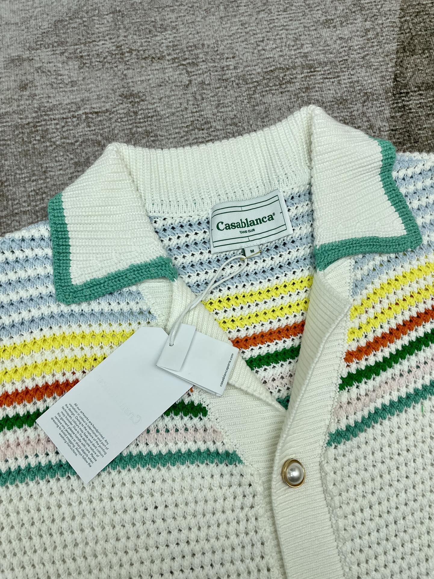 Casablanca Polo Shirt Size S-XL