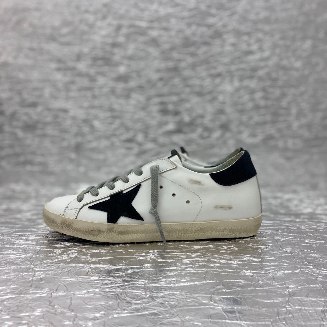 Golden Goose Super Star Dirty shoes made of top-grain cowhide