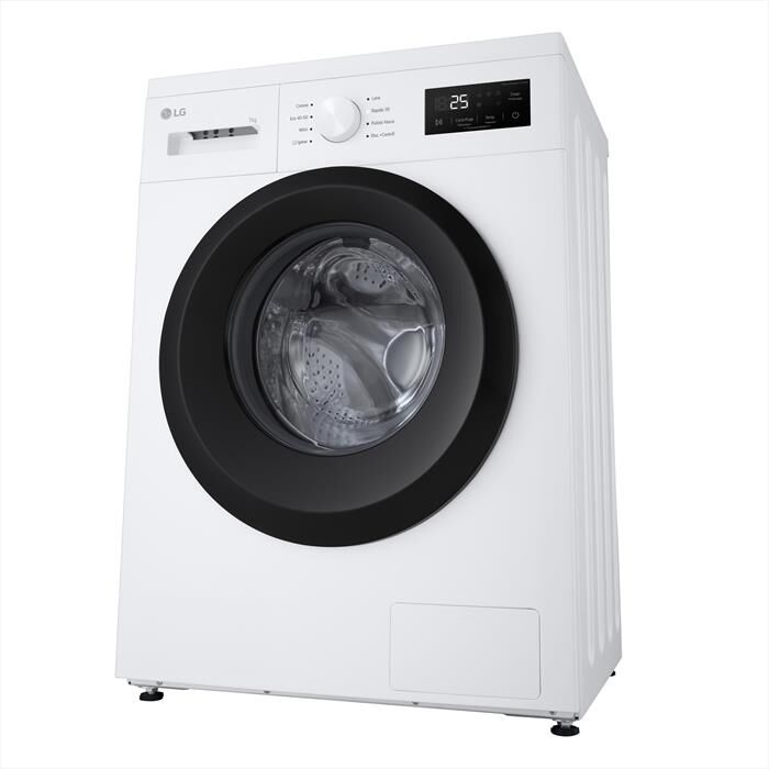 LG - Lavatrice Slim F4NA10S7NWK 7KG Classe A-White