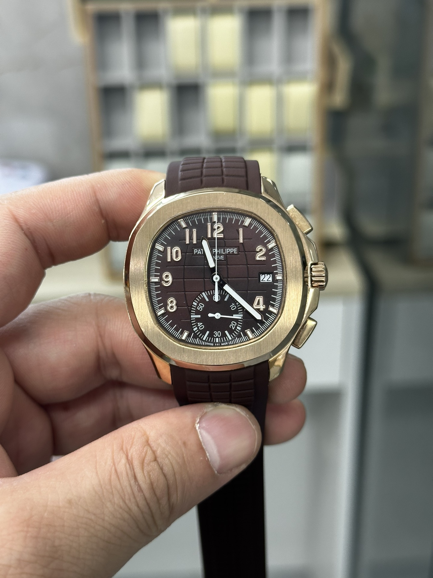 Replica Patek Philippe Aquanaut 5968R 001 42mm Mens Watch