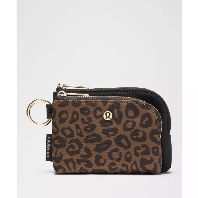 Double Zip Clippable Card Pouch