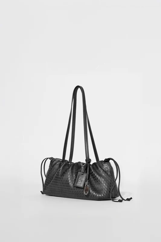 ALO Leather Mesh Mini Unwind Cinch