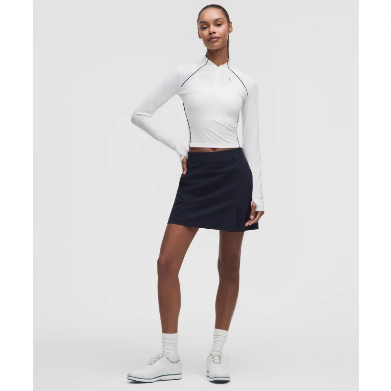 Golf Mockneck Long-Sleeve Shirt