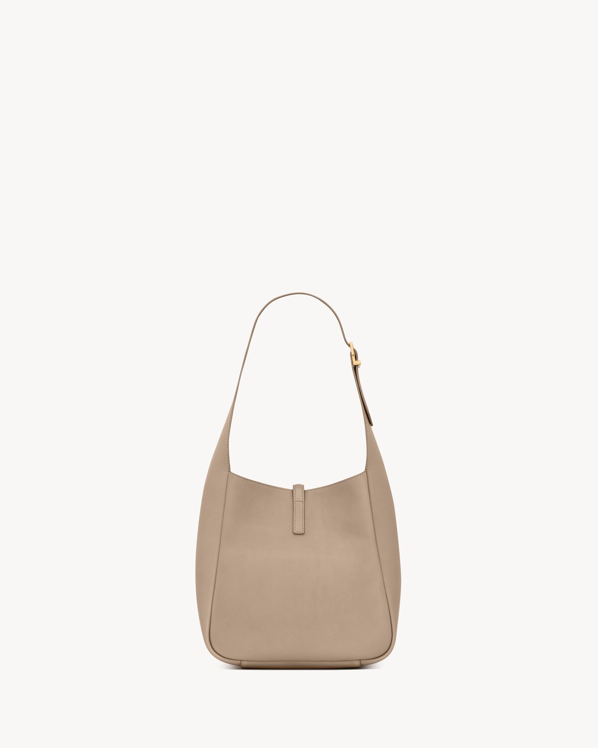 le 5 à 7 supple small in grained leather DUSTY GREY