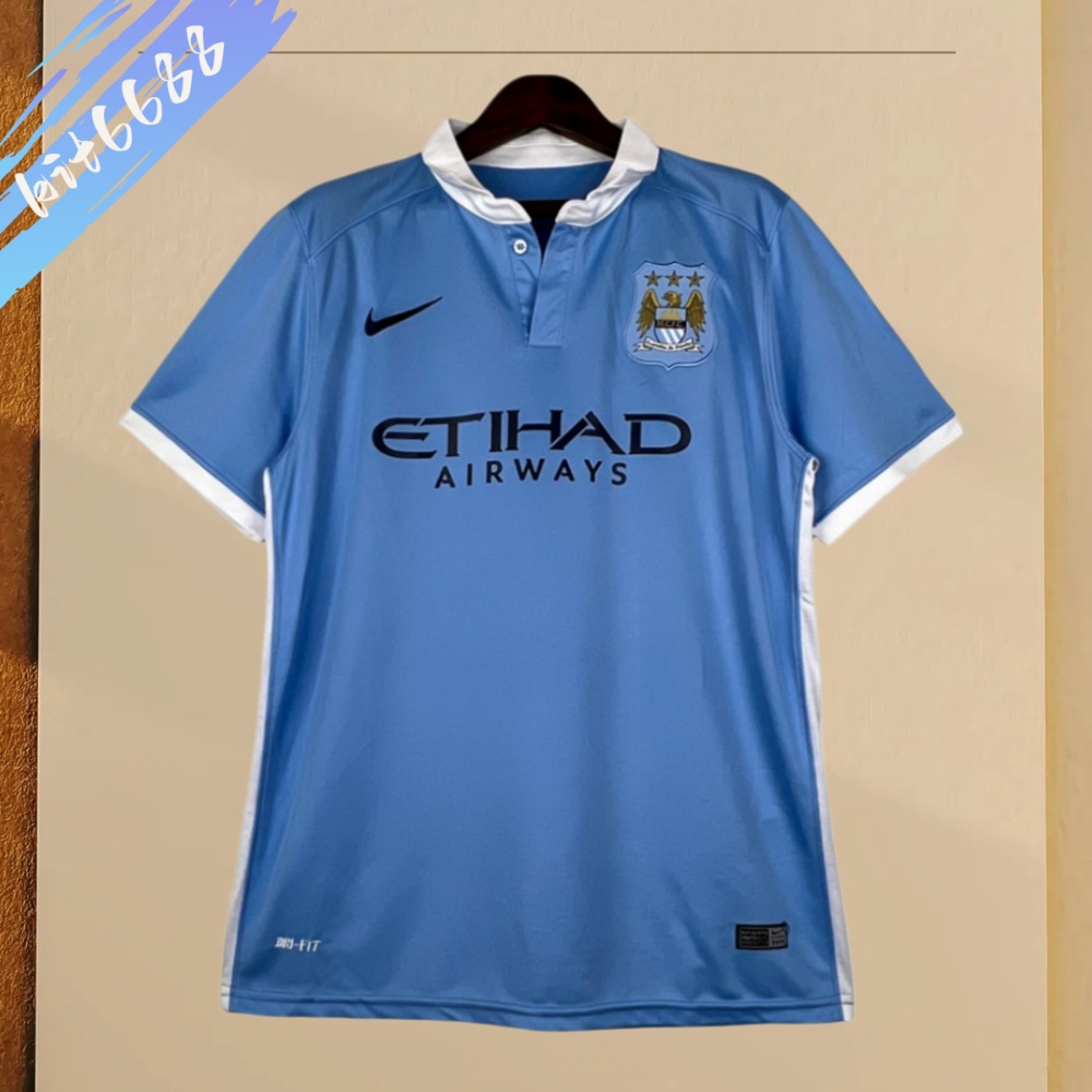 2015/2016 Manchester City Retro Away Football Shirt