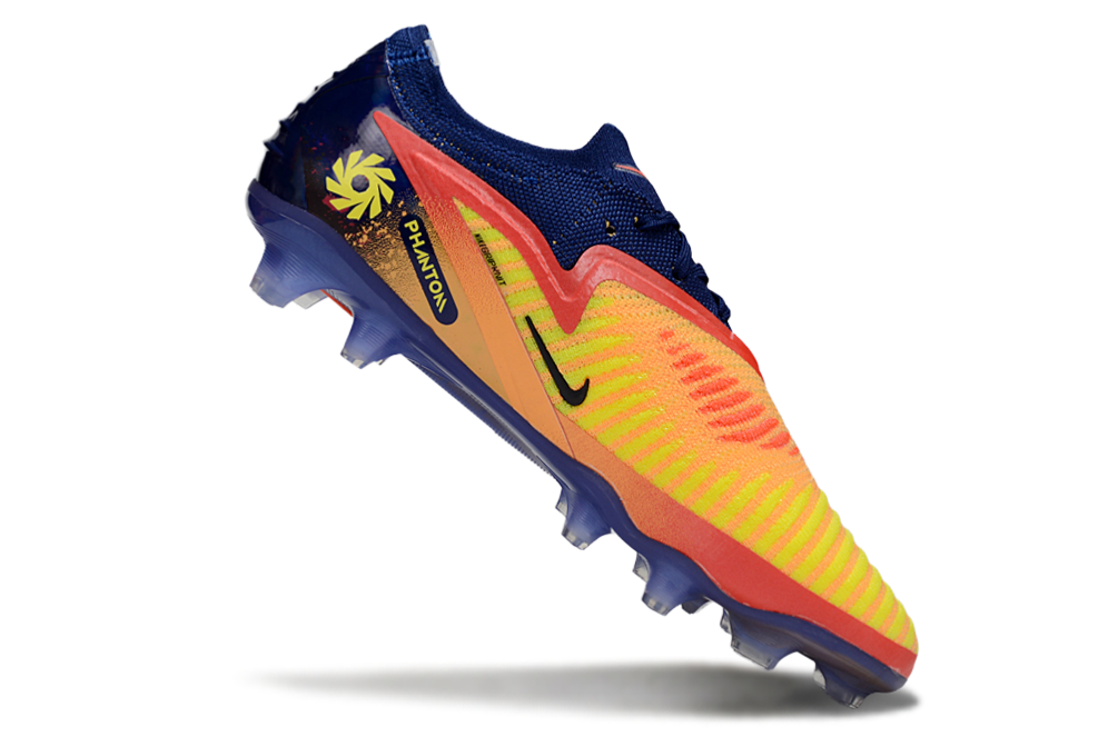 N Phantom 6 Elite Low Cut FG Erling Haaland Personal Edition - Laser Orange/Lemon Venom/Blue Void