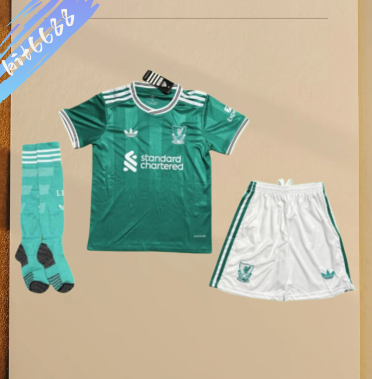 2025/2026 Liverpool FC Third Football Kit (Adult Kit socks)