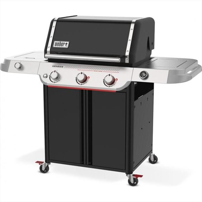 WEBER - Barbecue a 3 bruciatori GENESIS E-335-Nero / Alluminio