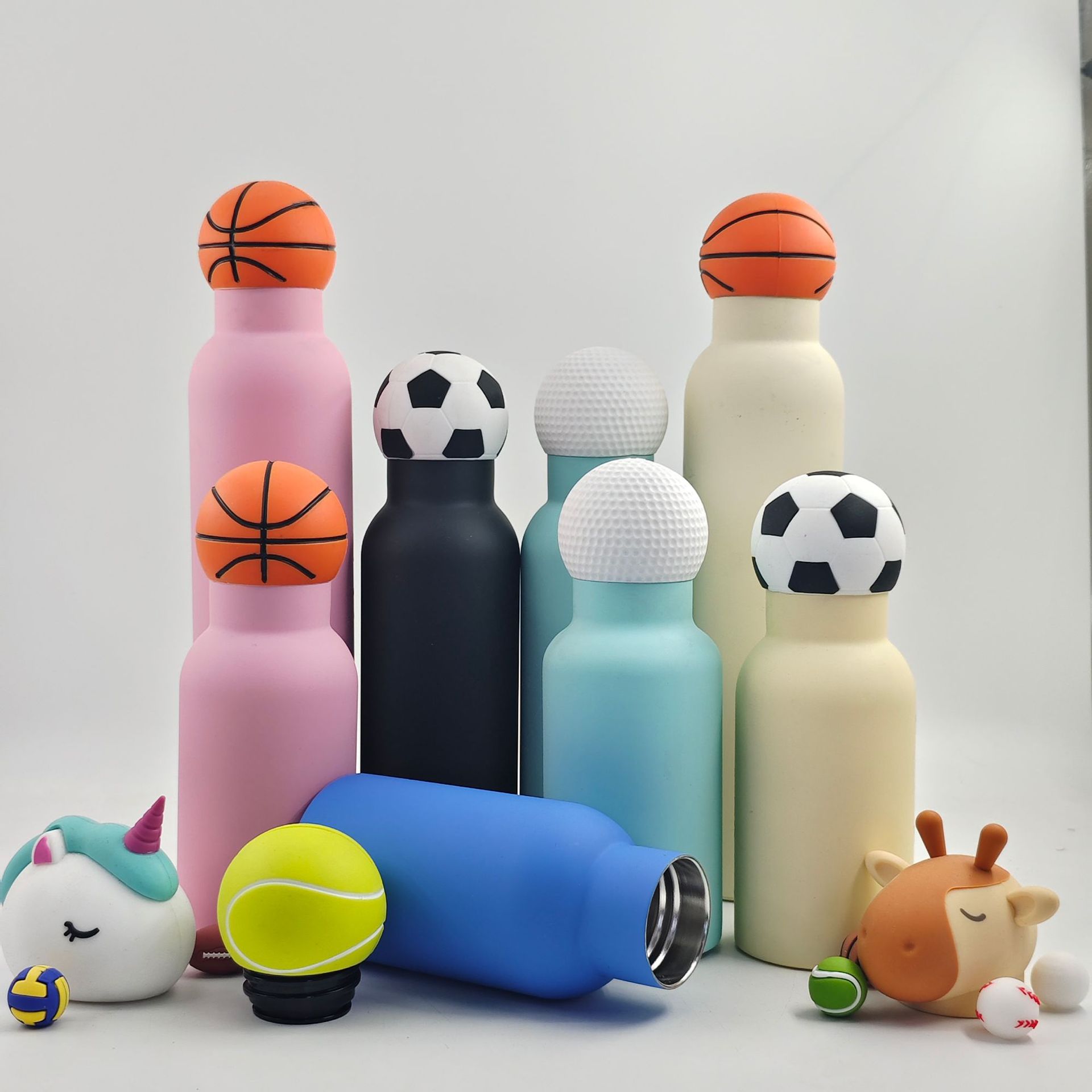 Cute 304 Stainless Steel Vacuum Insulated Cup, High Appearance Portable Tumbler for Women