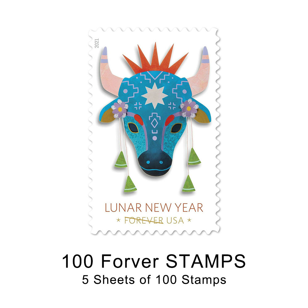 🎁[US Free Shipping]100 PCS-Lunar New Year: Year of the Ox