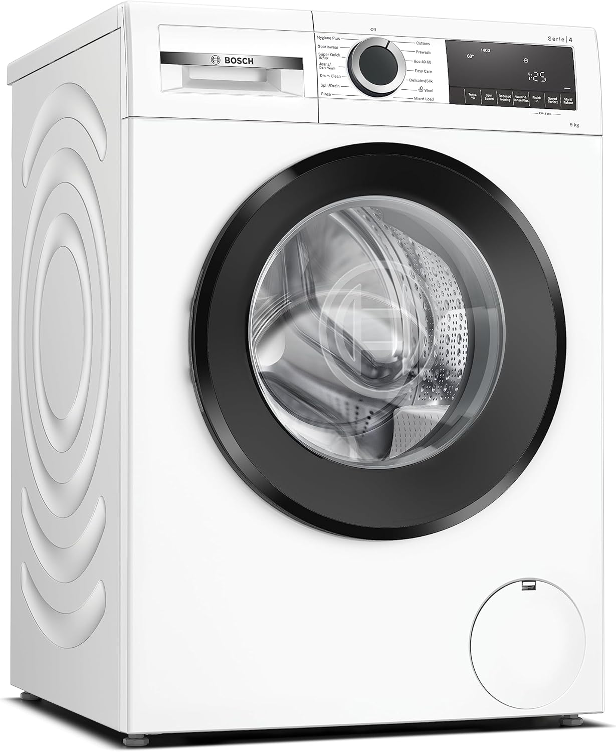 Bosch WGG254Z0GB Series 6. Free-Standing Washing Machine Front Loader. A Rated. 10 kg. 1400 rpm. Iron Assist. Speed Programme. White [Energy Class A]