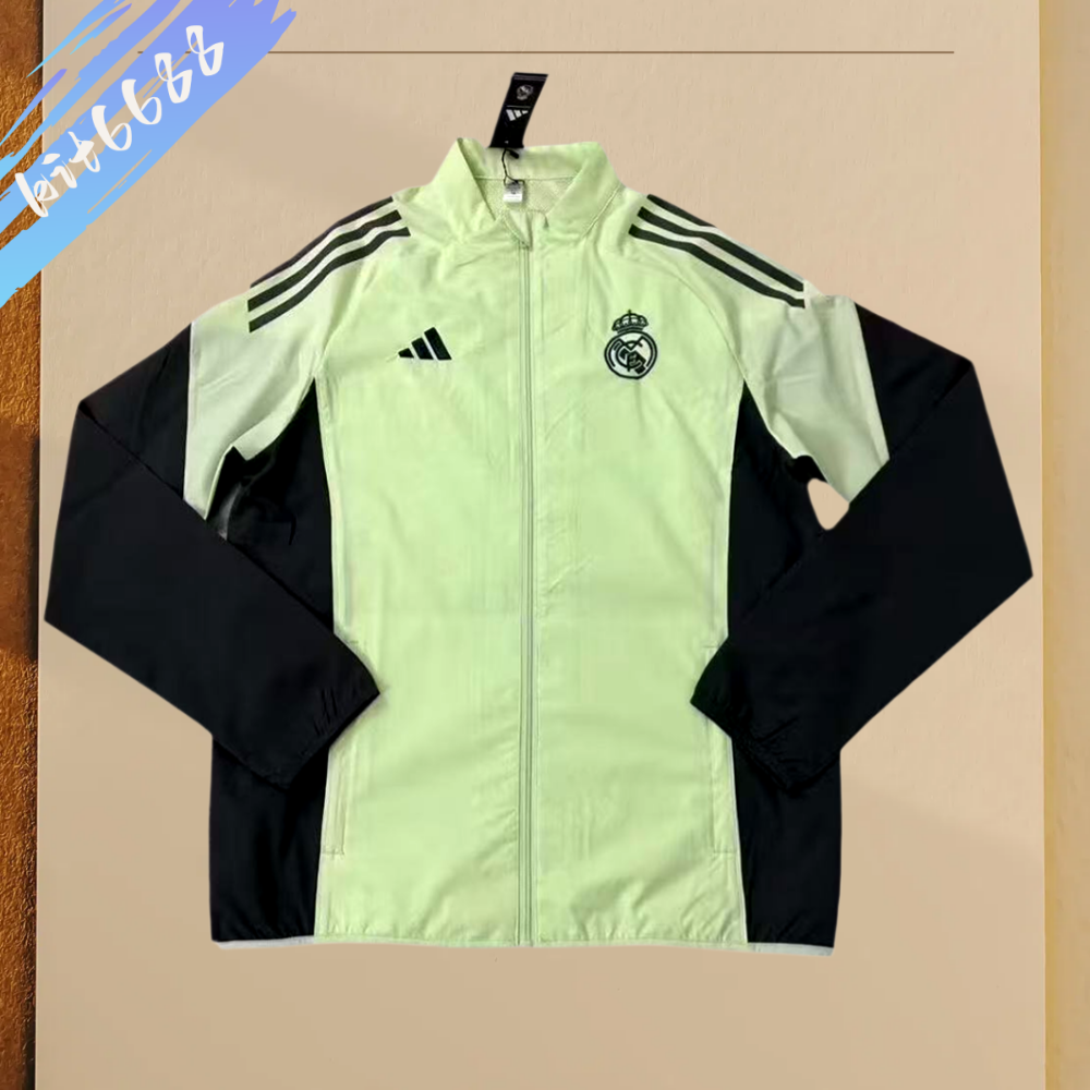 2025/2026 Real Madrid Windbreaker Jacket