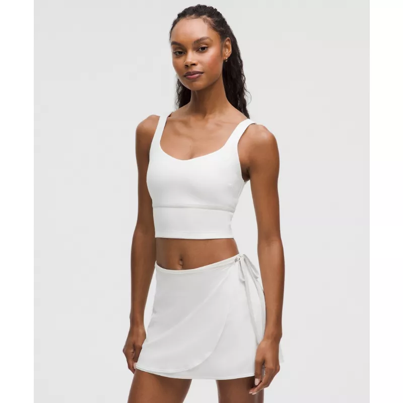 Thin-Strap Tennis Tank Top Medium Support, B/C Cup