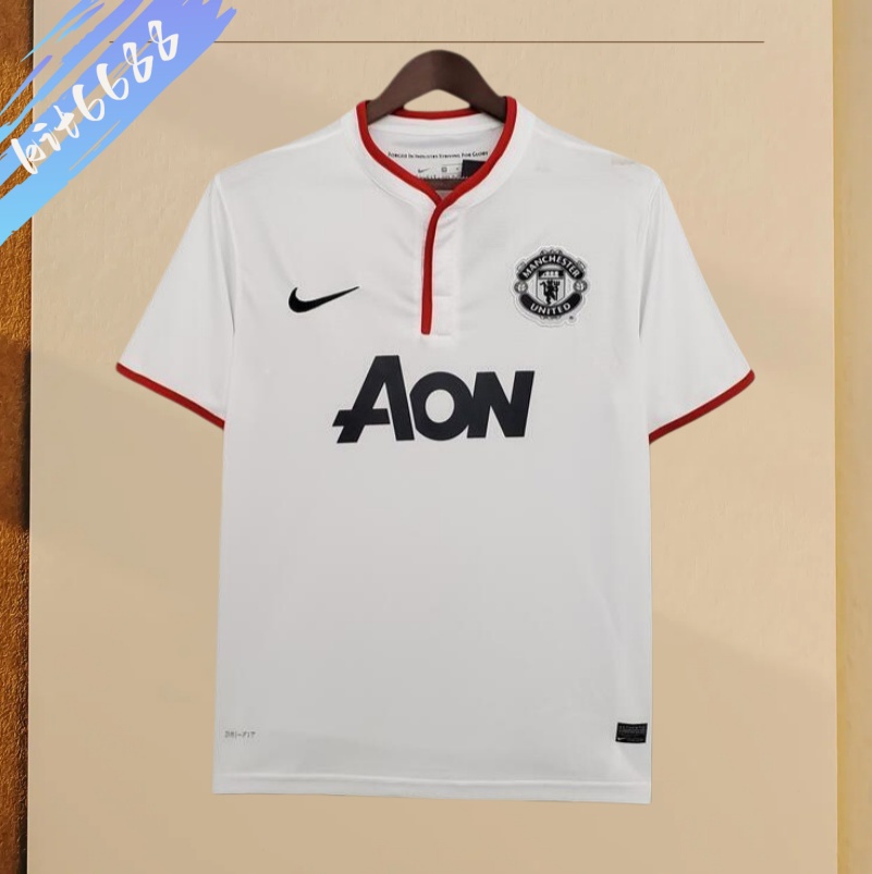 12/13 Manchester United Away retro football jersey