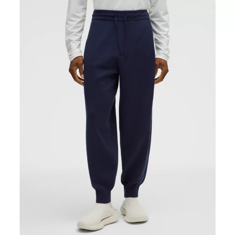 Merino Wool Knit Jogger Regular