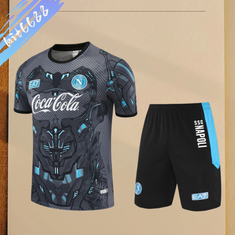 25/26 Napoli Short Sleeve Training Suit (Adult and Children's Set)