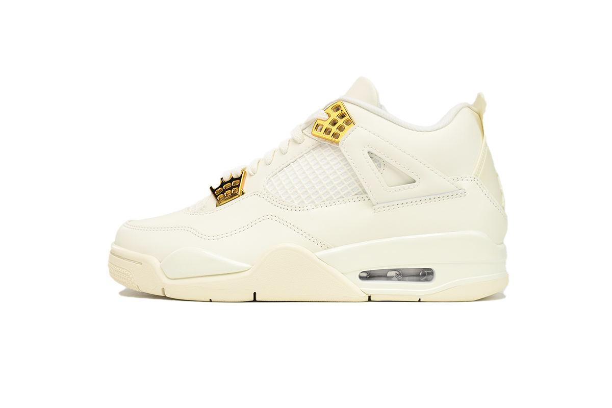 Air Jordan 4 Sail Metallic Gold  AQ9129-170