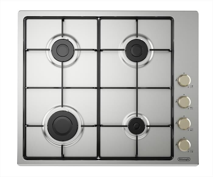 DE LONGHI - Piano cottura a gas YLG 60 L 60 cm-inox