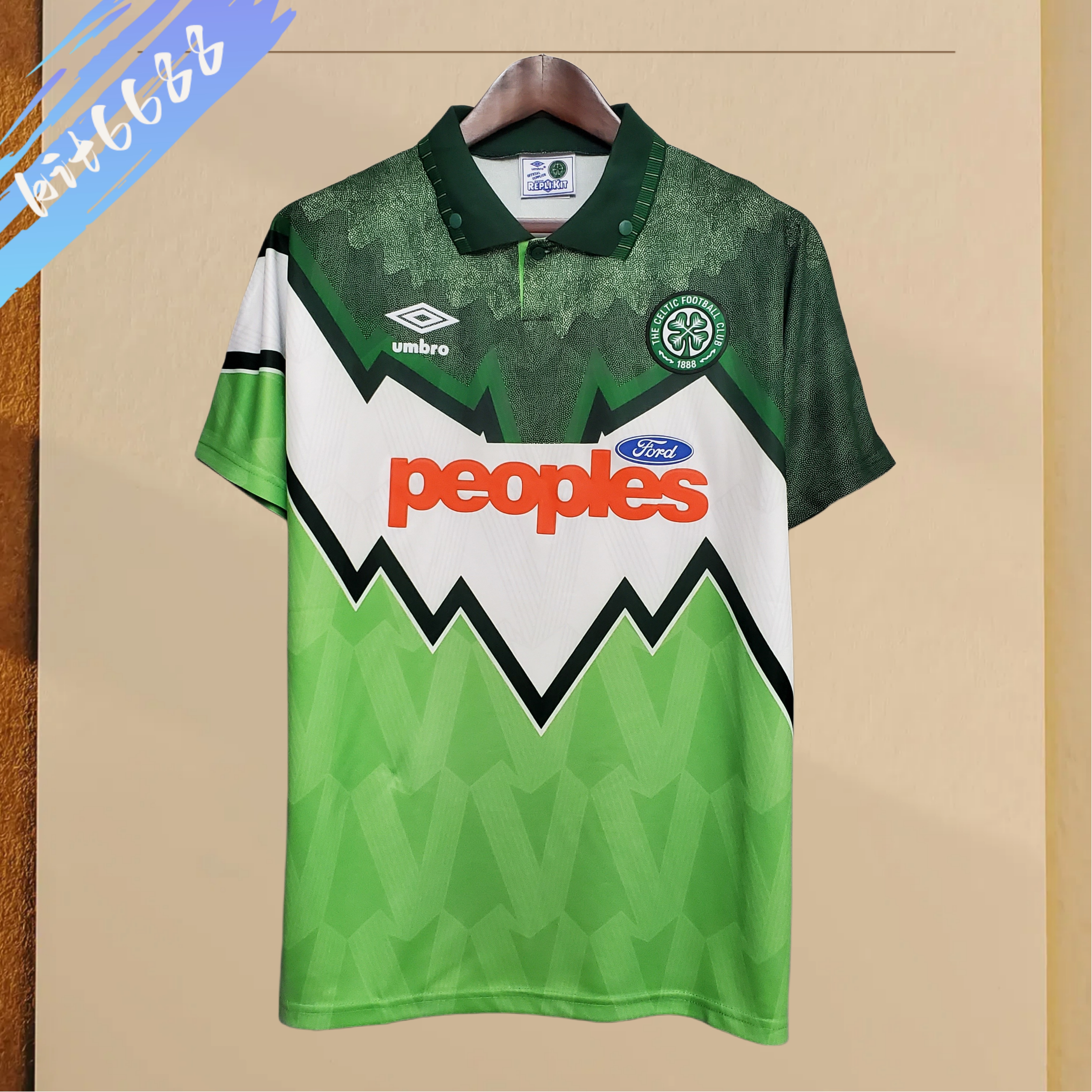 1991/1992 Celtics home Retro Football Shirt