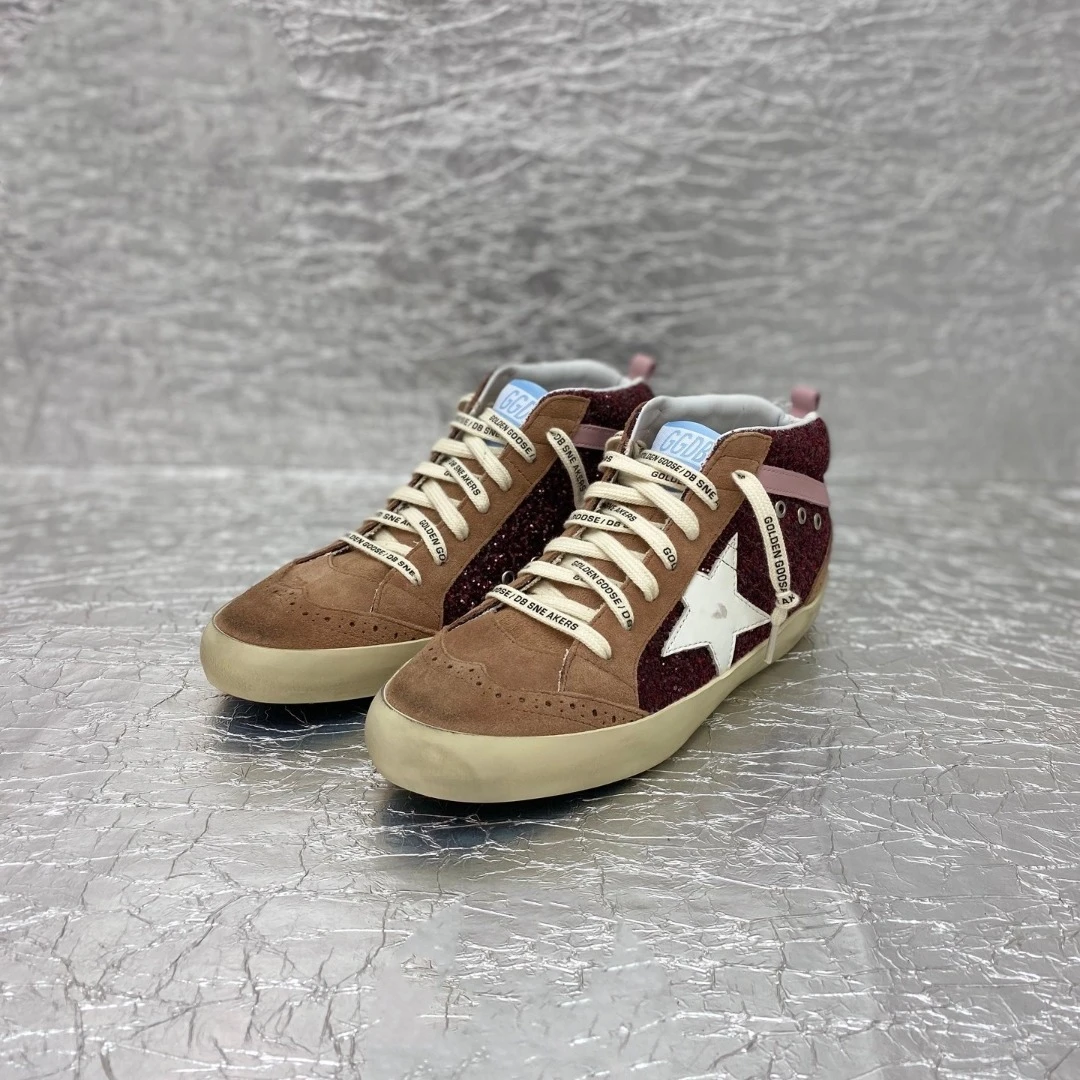 Golden Goose Mid Star Genuine Leather Custom Edition