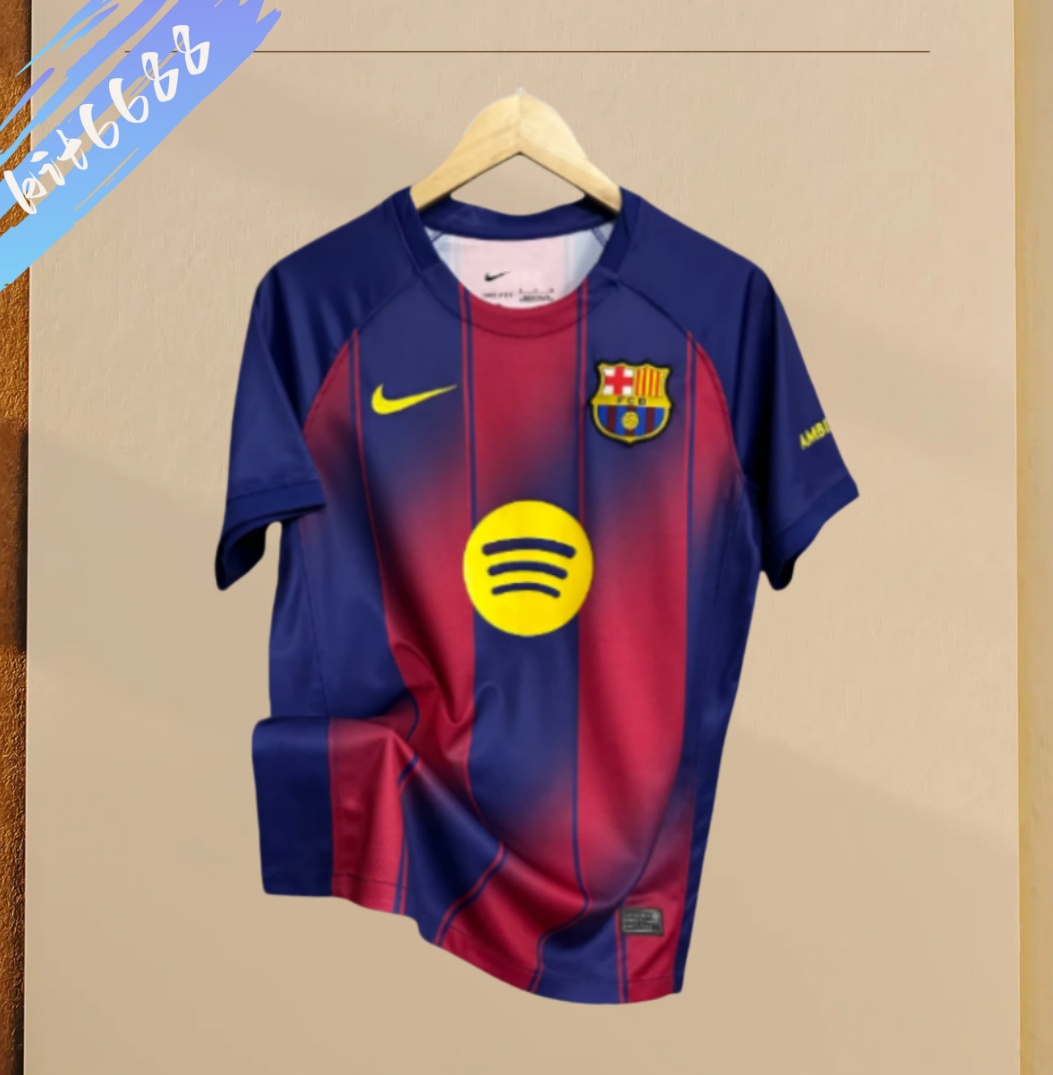 2025/2026 Barcelona Home Football Jersey (Fan)